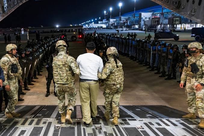 Photograph accompanying: Trump Administration Sends Nearly 2,300 Mexicans to Guatemala Despite Mexico’s Objections
