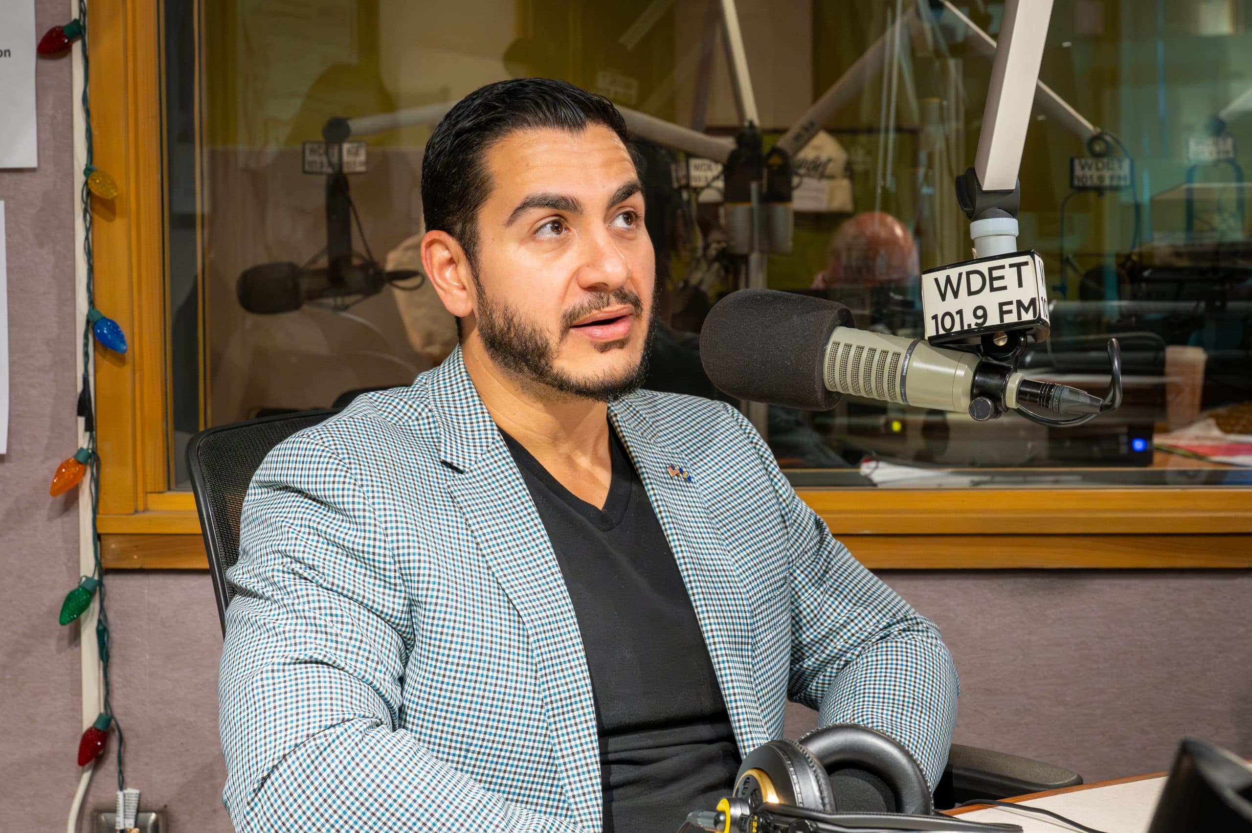 Photograph accompanying: Michigan Senate Candidate El-Sayed Faces Backlash After Posts Attack Usha Vance and Trump Aide